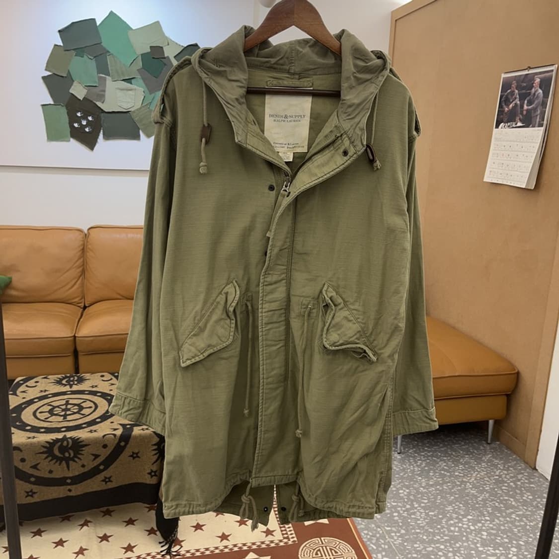 폴로 데님앤서플라이 M-51 스트릿 피쉬테일 야상 자켓 XS C08744 상품이미지3