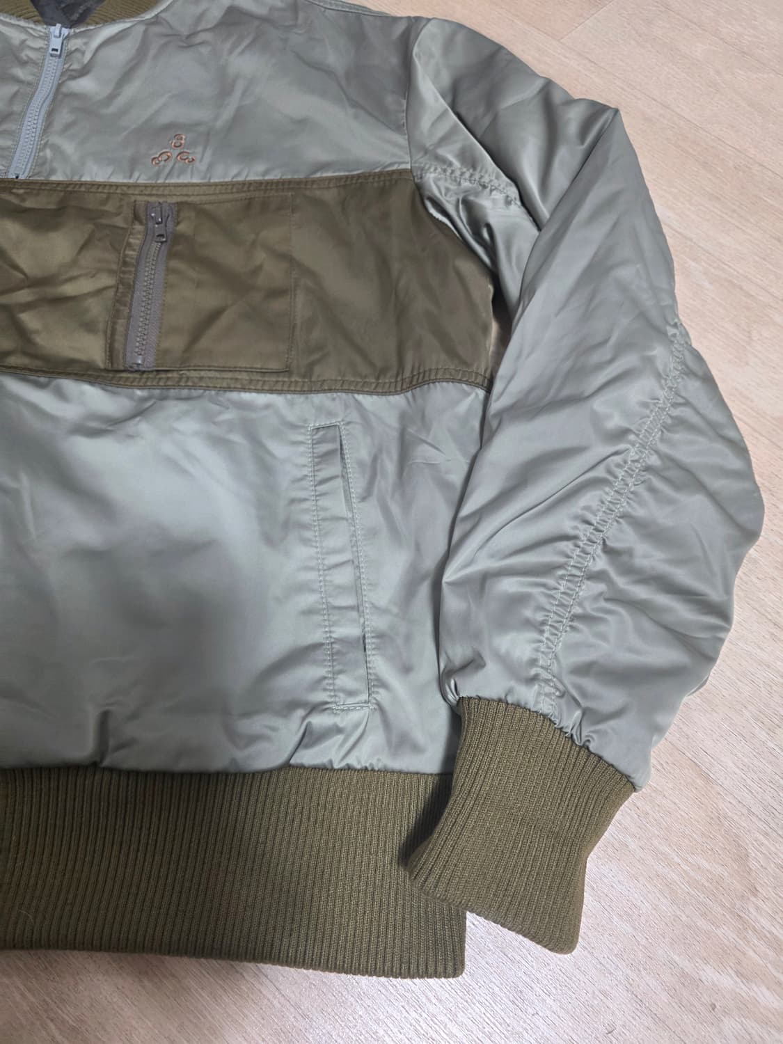 포스 333 풀오버 하프 집업 M 상품이미지6