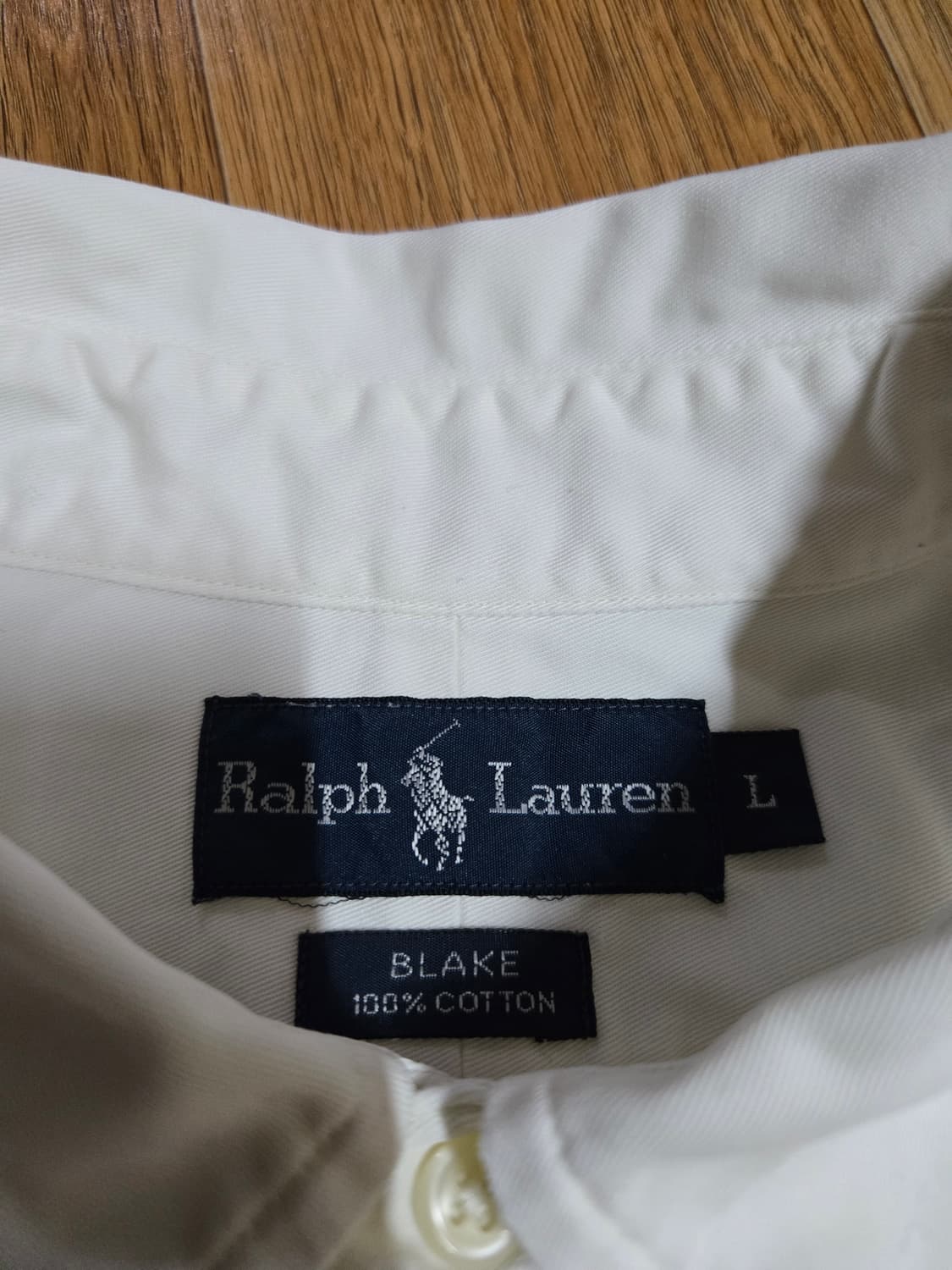 폴로 랄프로렌 옥스포드 화이트 셔츠 상품이미지7