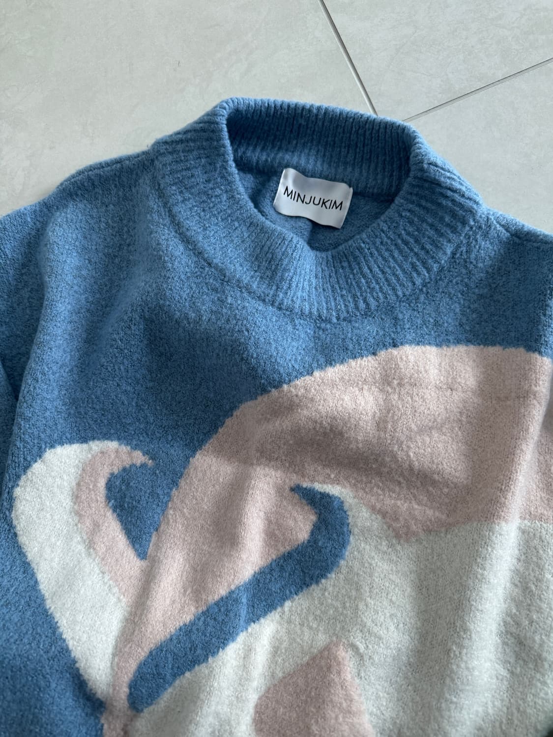 민주킴 오버핏 니트 상품이미지7