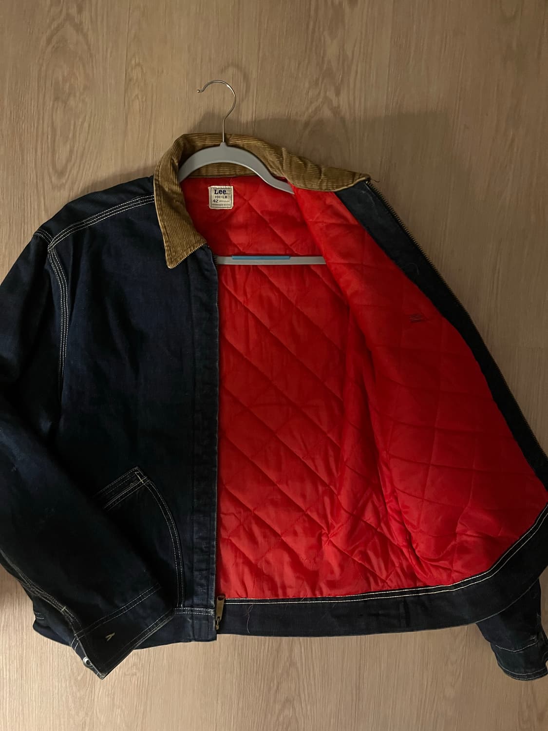 1970s LEE 리 191-LB 데님 워크 자켓 Union made 상품이미지6