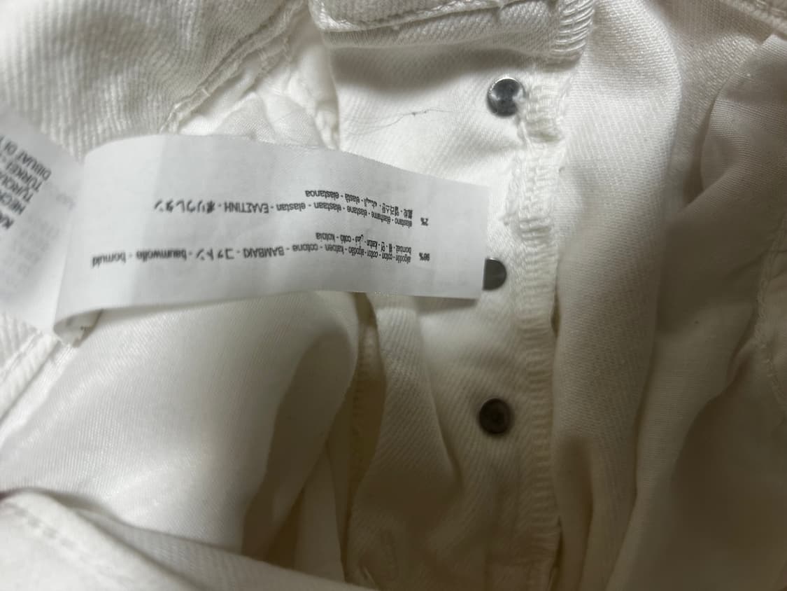 자라 화이트진 데님 청바지 / 리바이스 엔아더스토리즈 마시모두띠 폴로 랄 상품이미지6