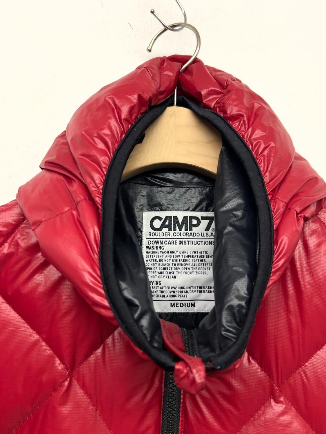 캠프세븐 CAMP7 다이아몬드 다운자켓 상품이미지4