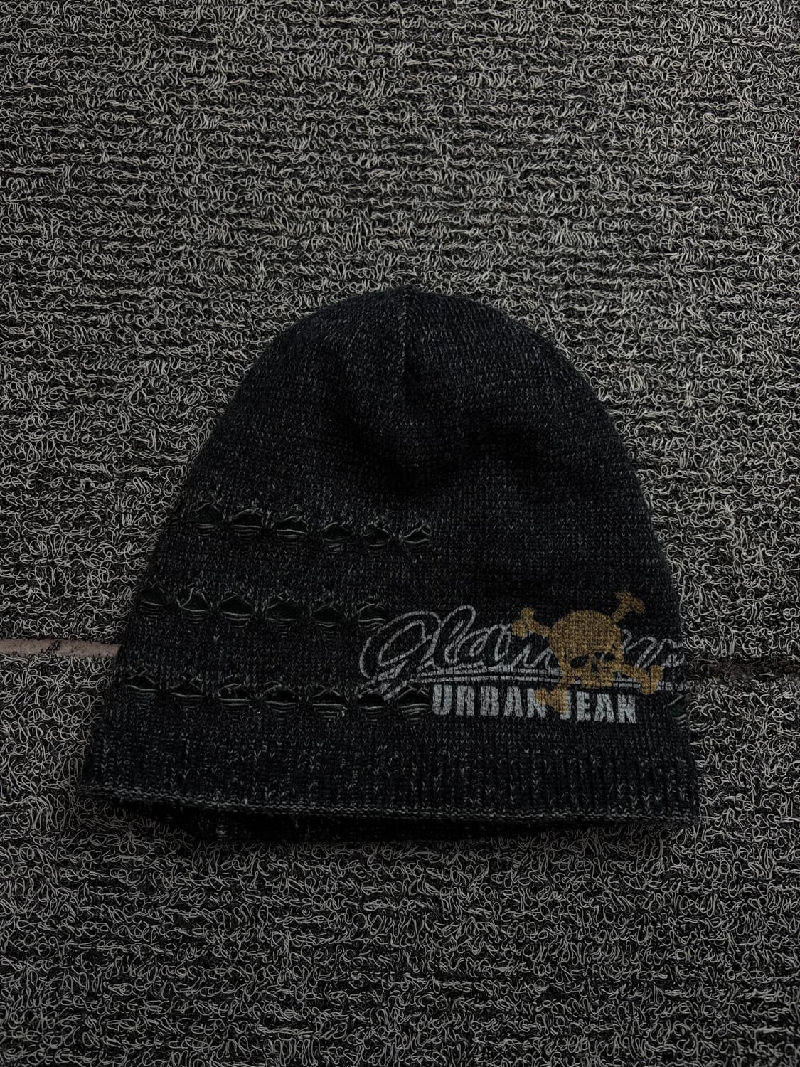 얼반진 Y2K 빈티지 리버시블 디테일 숏 비니 1899 상품이미지2