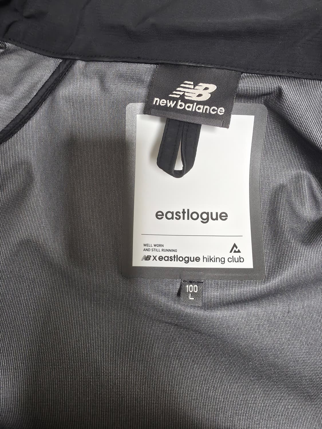 뉴발란스x이스트로그 고어텍스 파일럿 점퍼 블랙 L 상품이미지3