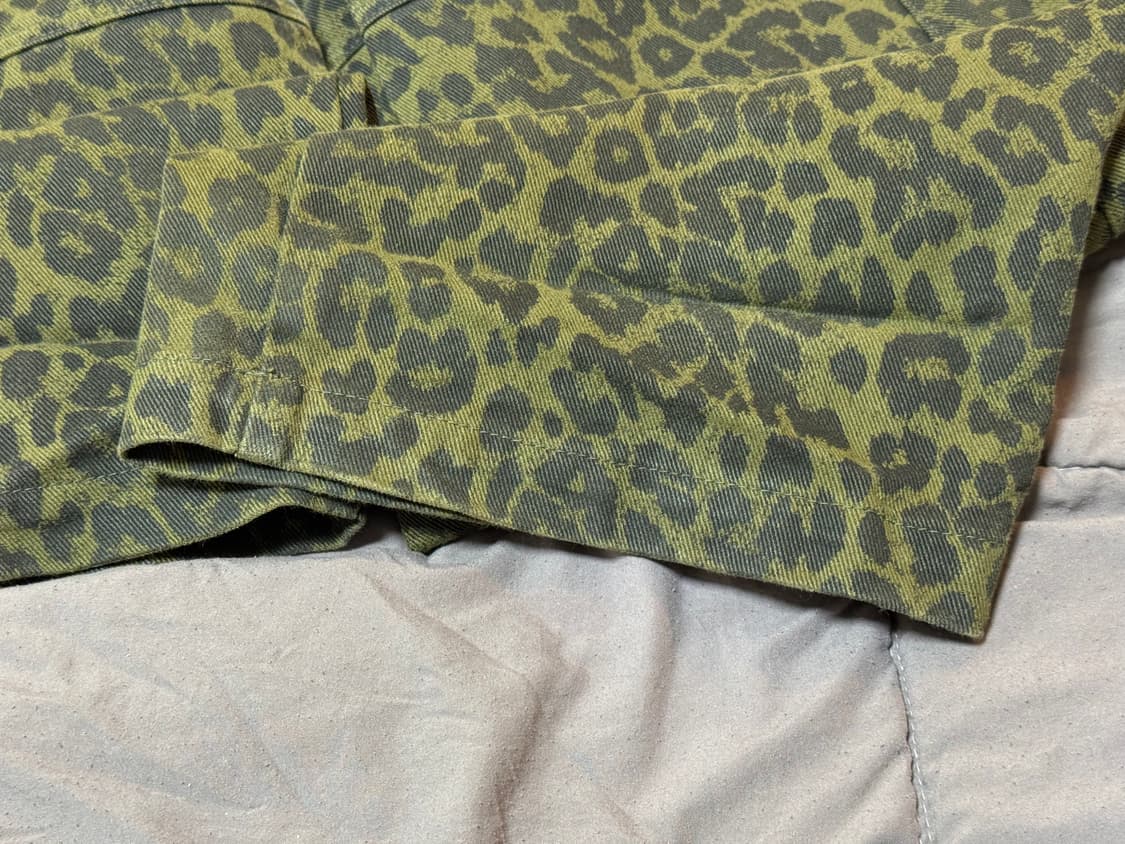 카락터 레오파드 팬츠 카키 00 팝니다 상품이미지4