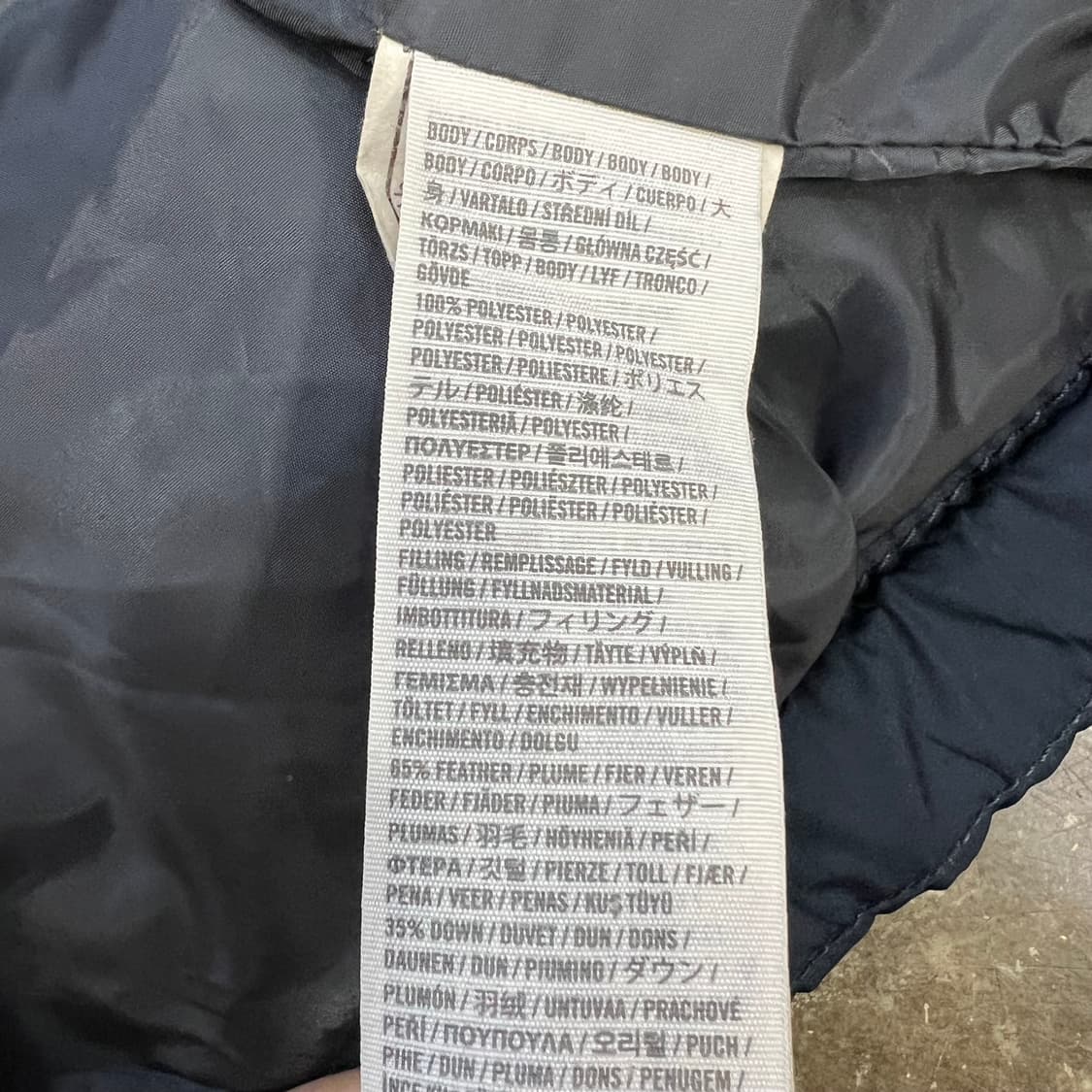 L) 아베크롬비 다운패딩점퍼 자켓 아메카지 워크웨어 상품이미지7