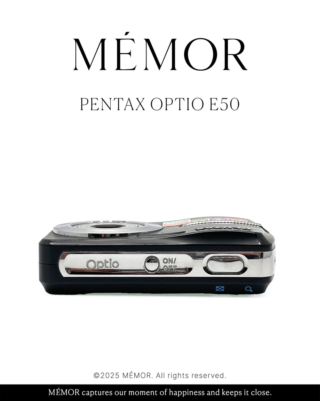 뽀얀느낌🤍PENTAX OPTIO E50 펜탁스 디카 카메라 상품이미지3