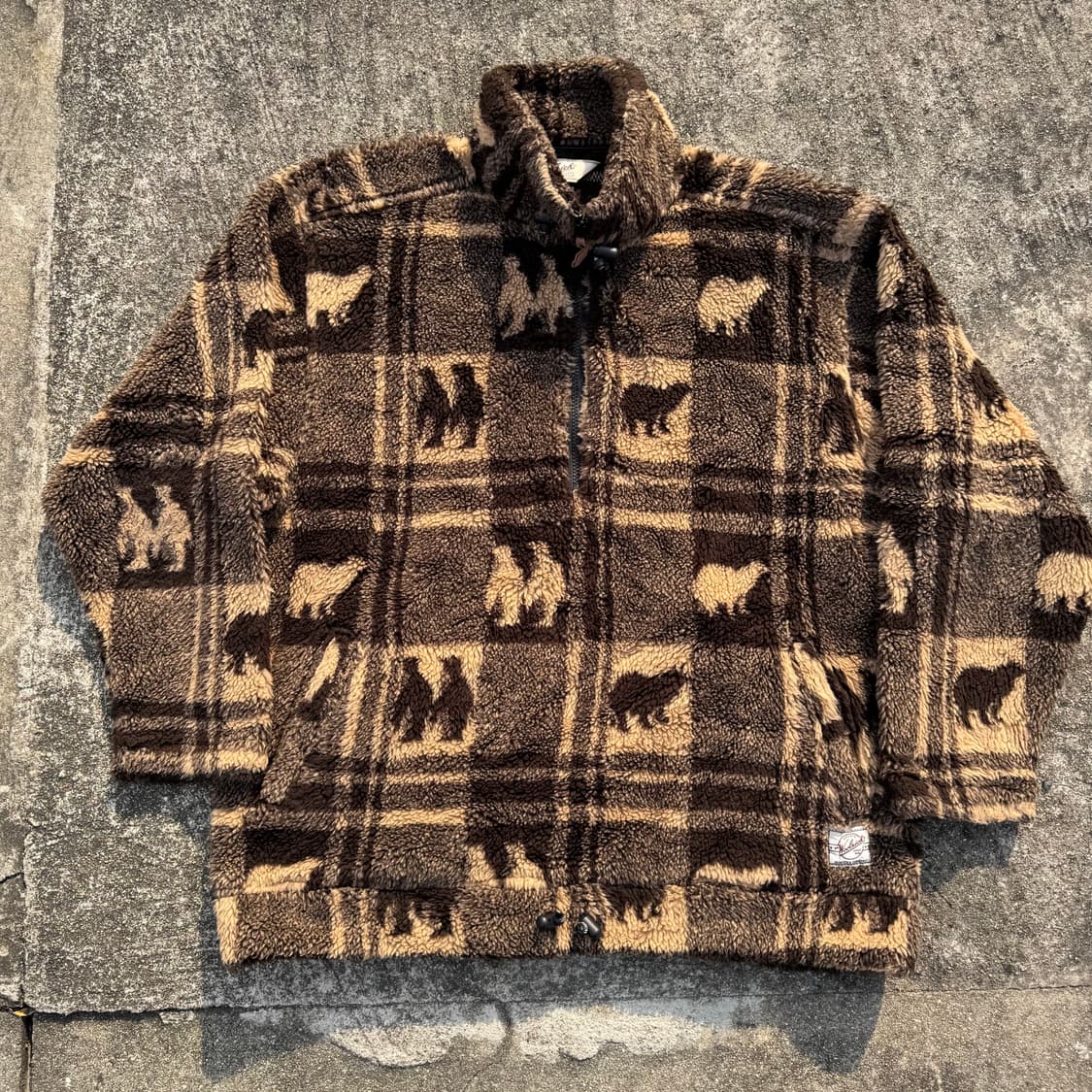 [L~XL] Woolrich 울리치 후리스 하프집업 자켓 상품이미지1