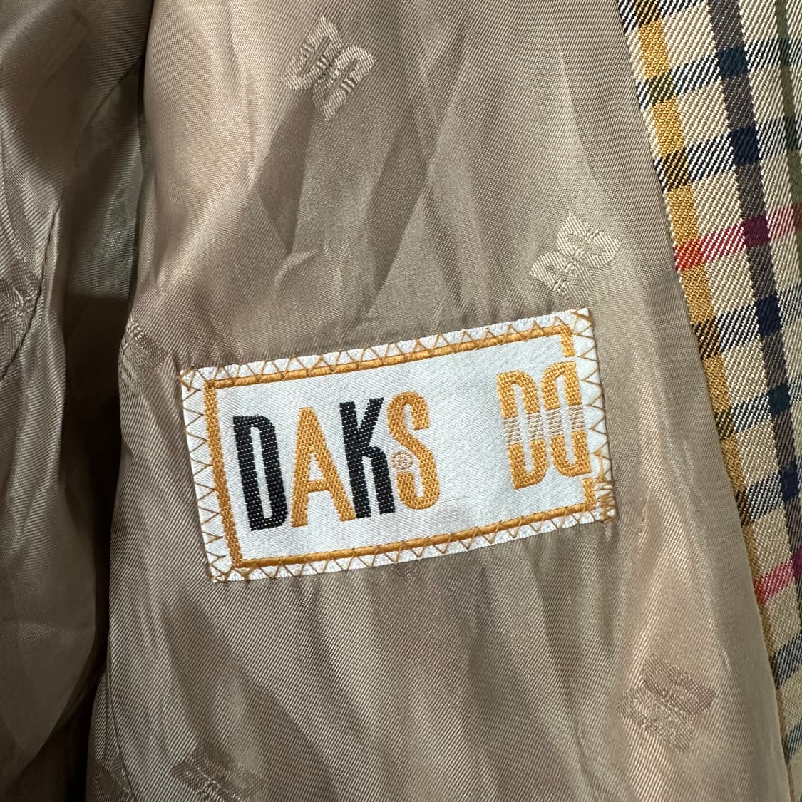 DARKS 닥스 체크 모 견 자켓 여성용 상품이미지4