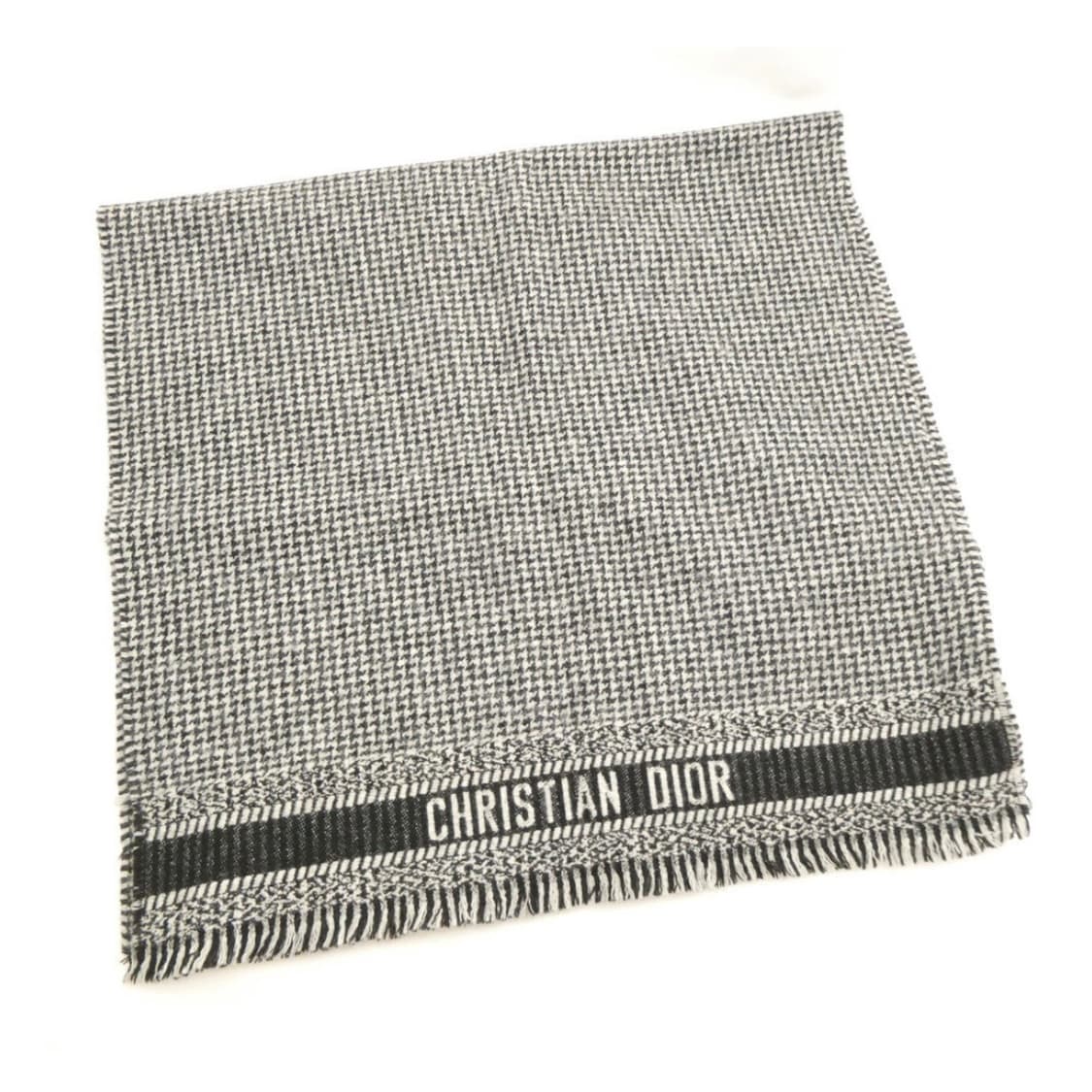 크리스찬 디올 깅엄체크 머플러 상품이미지1