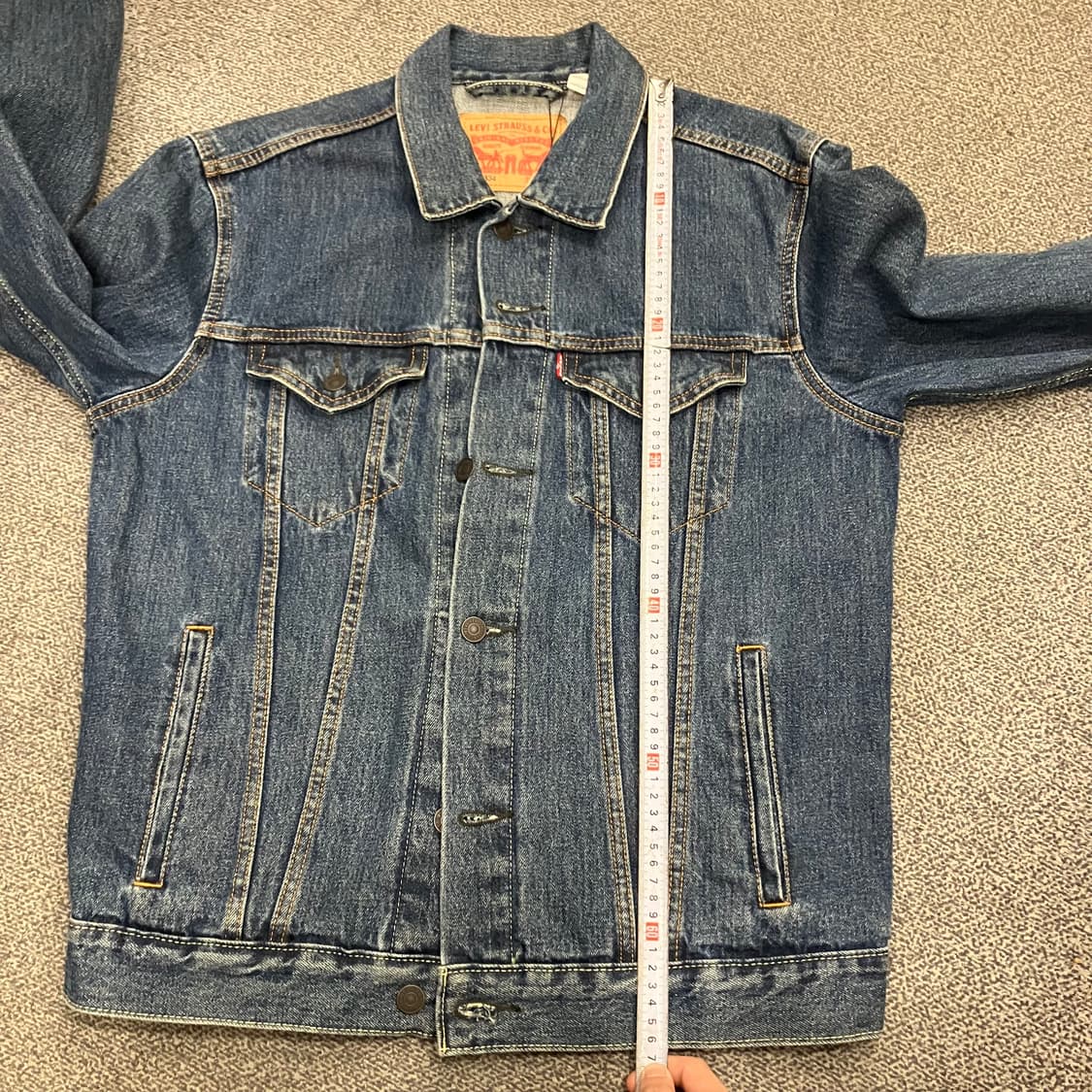 245 리바이스 데님 청자켓 상품이미지6