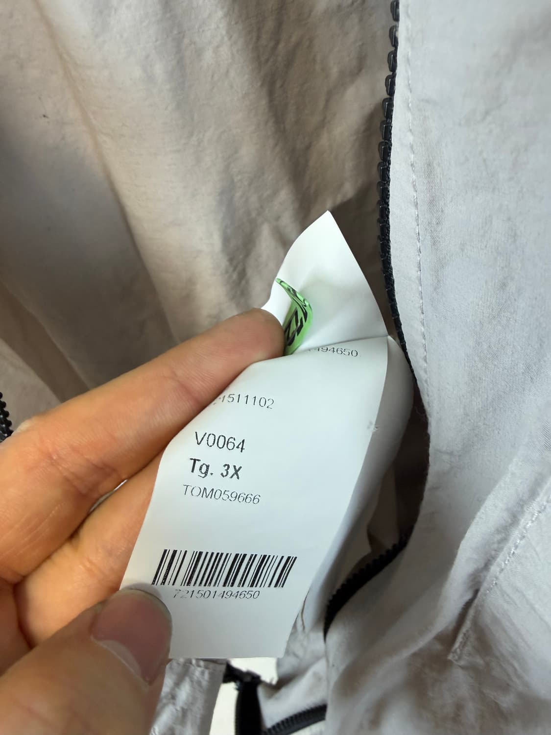 스톤아일랜드 나일론자켓 메탈 가먼트다잉 오버셔츠  상품이미지5