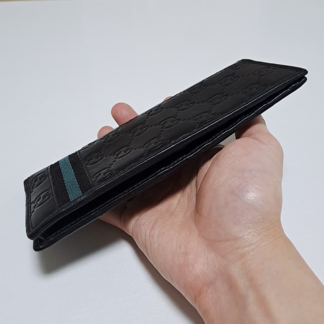 [100%/정품] 구찌 시마 레더 삼선 장지갑, 구찌지갑,구찌장지갑 상품이미지8