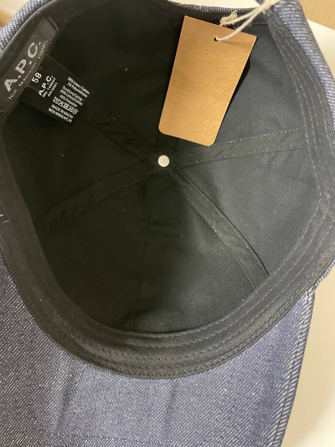 (58) Apc 모자 볼캡 상품이미지5