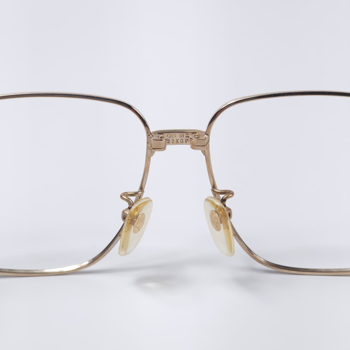 22K 도금 90년도 올드빈티지 안경 상품이미지9