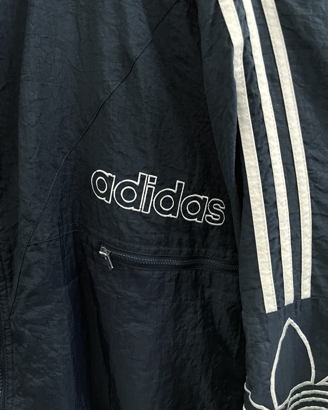 아디다스 90s 오버사이즈 네이비 퀼팅 점퍼 상품이미지8