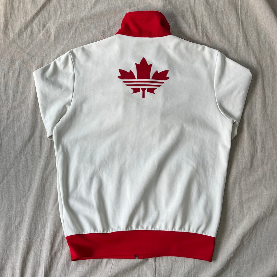아디다스 캐나다 흰빨 트랙탑 져지 100 상품이미지3