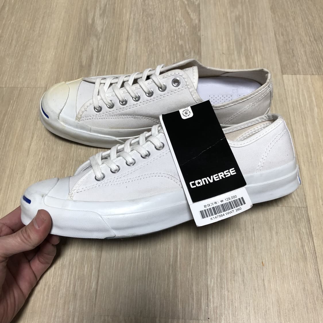 (260) 새상품 컨버스 잭퍼셀 Jack Purcell 시그니처 시그니쳐 상품이미지1