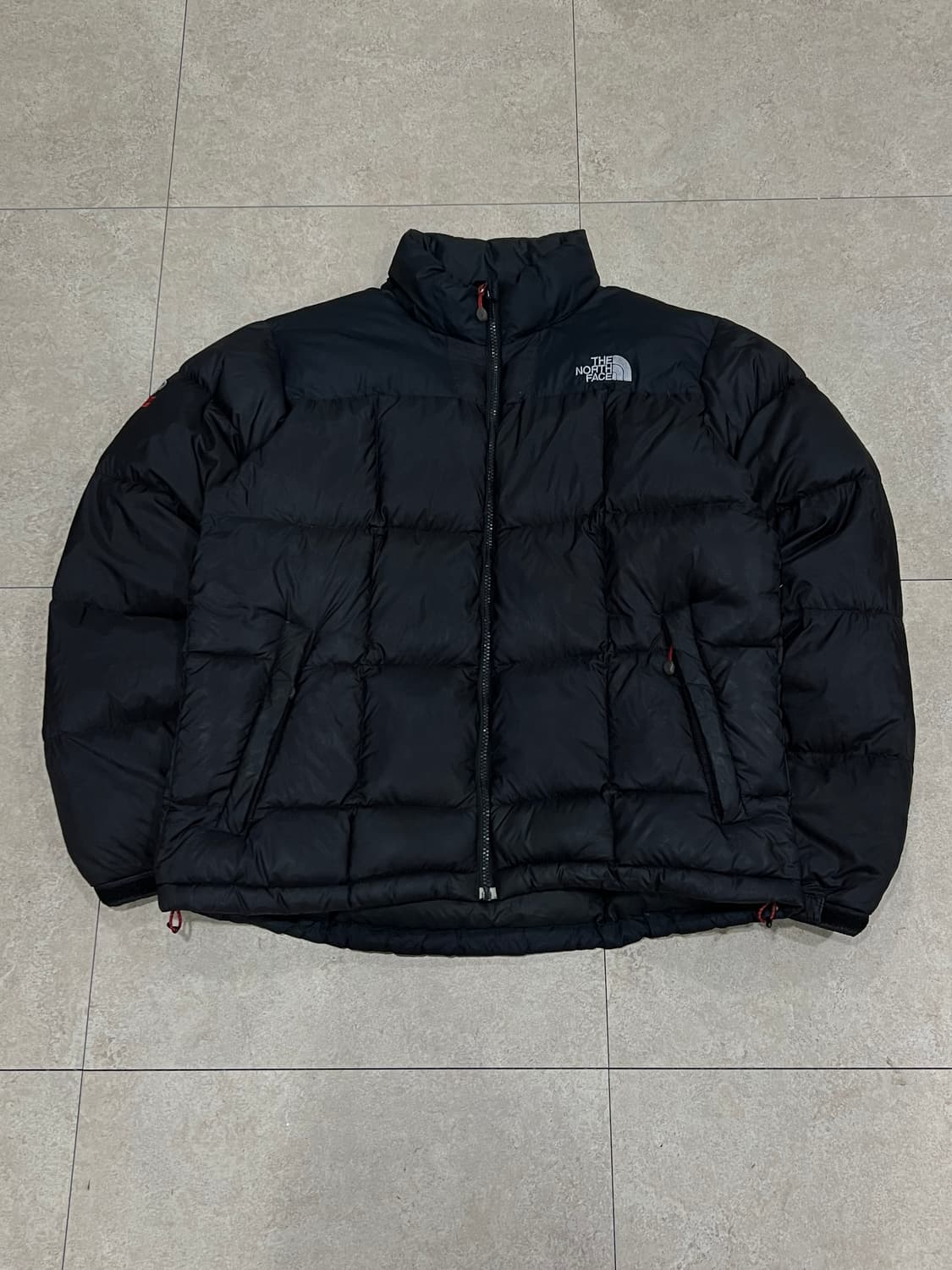 (100) 노스페이스 800필 로체 구스다운 패딩 점퍼 블랙 상품이미지2