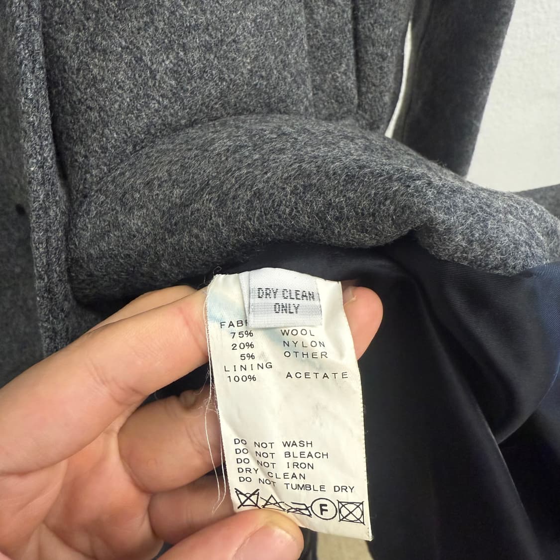 피델리티 저널스탠다드 울 피코트 (XS) 상품이미지3