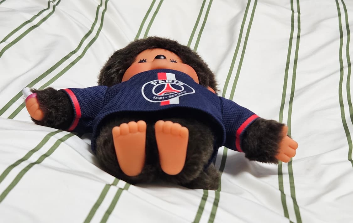 몬치치 파리 생제르망 콜라보/희귀 빈티지 인형 상품이미지3