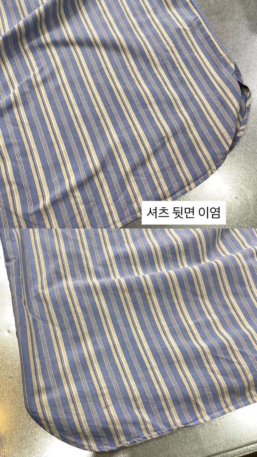 (2XL) POLO 폴로 랄프로렌 스트라이프 셔츠 클래식핏 빅셔츠 상품이미지9