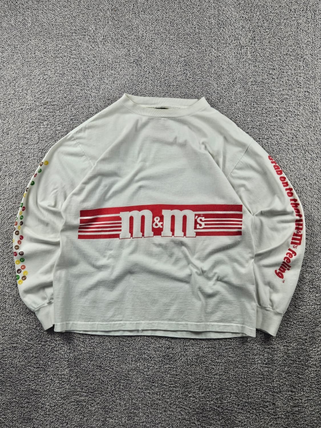90's M&M's 그래픽 싱글 스티치 롱슬리브 (M추정) / 11355 상품이미지1