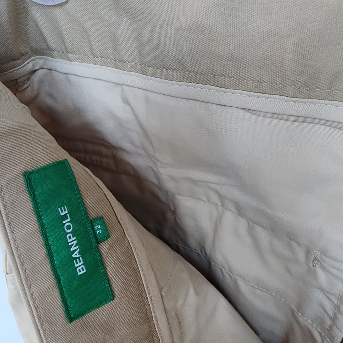 빈폴 베이지 면바지 상품이미지5