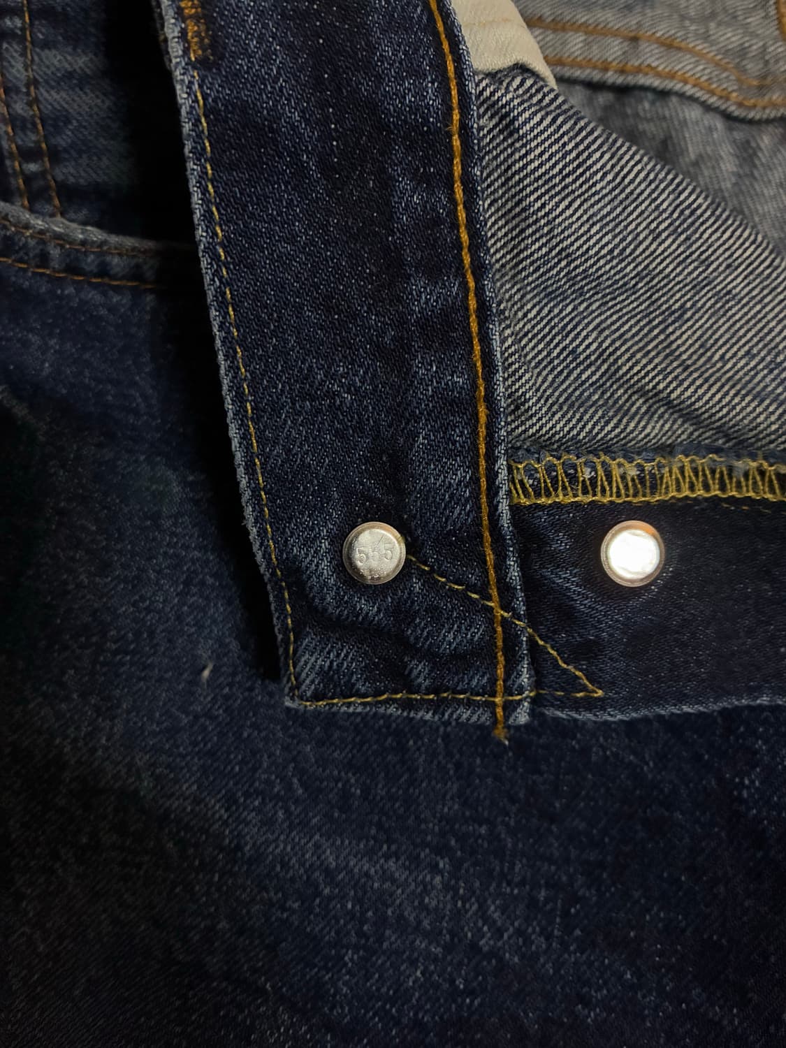 LEVI'S 501xx(555 공장) - 빅E, 셀비지 상품이미지8