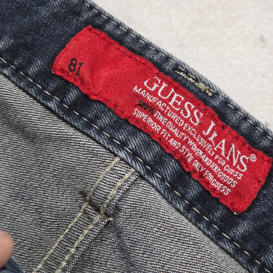 게스 그레이 데님팬츠 상품이미지7