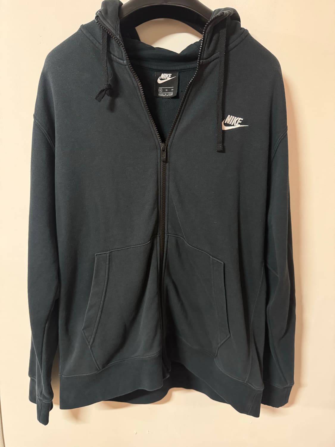 나이키 스우시 블랙 후드집업 XL 상품이미지3