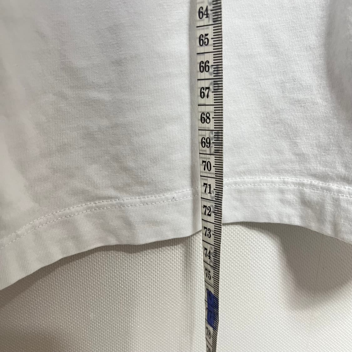 MSGM 밀라노 로고 흰색 반팔티셔츠  S 상품이미지5