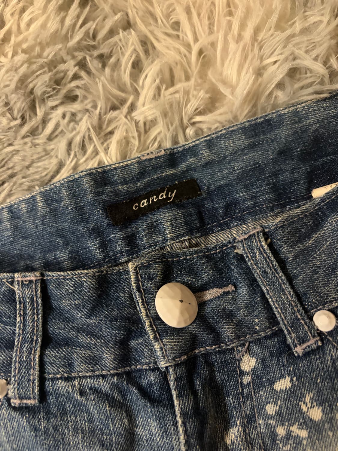 Japanese vintage 펑크갸루 숏청팬츠  상품이미지3