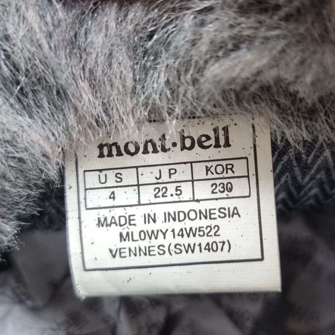 몽벨 여성부츠230 상품이미지6