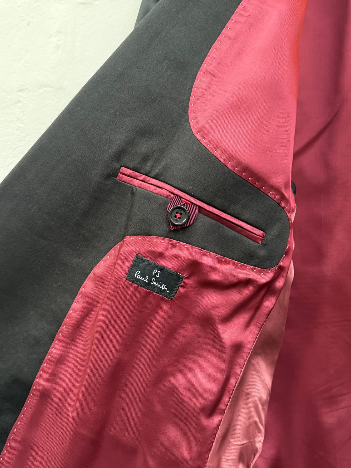 Paul Smith 폴스미스 블랙 코튼 블레이저 L 상품이미지5