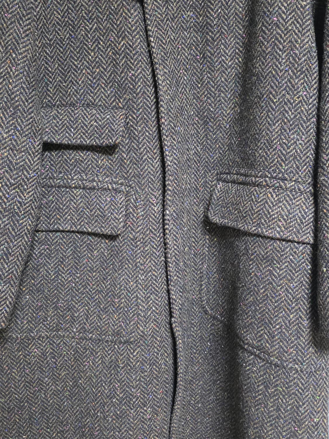 42size오늘만220만)25fw드레익스 브라운 헤링본 코트 상품이미지3