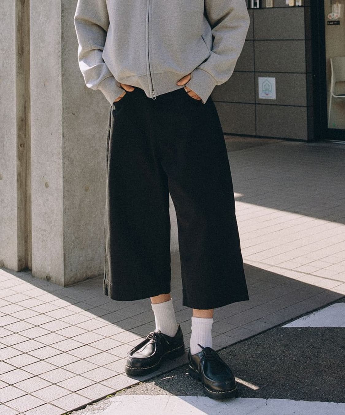 (새상품 택포가격) 제로 9부 오버 팬츠 [블랙] XL 상품이미지1