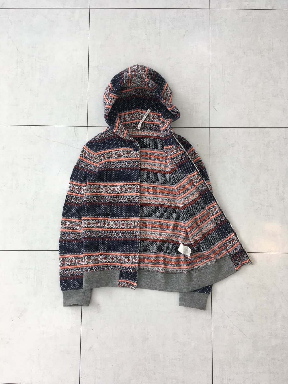 sunao kuwahara zip-up hoodie 상품이미지5