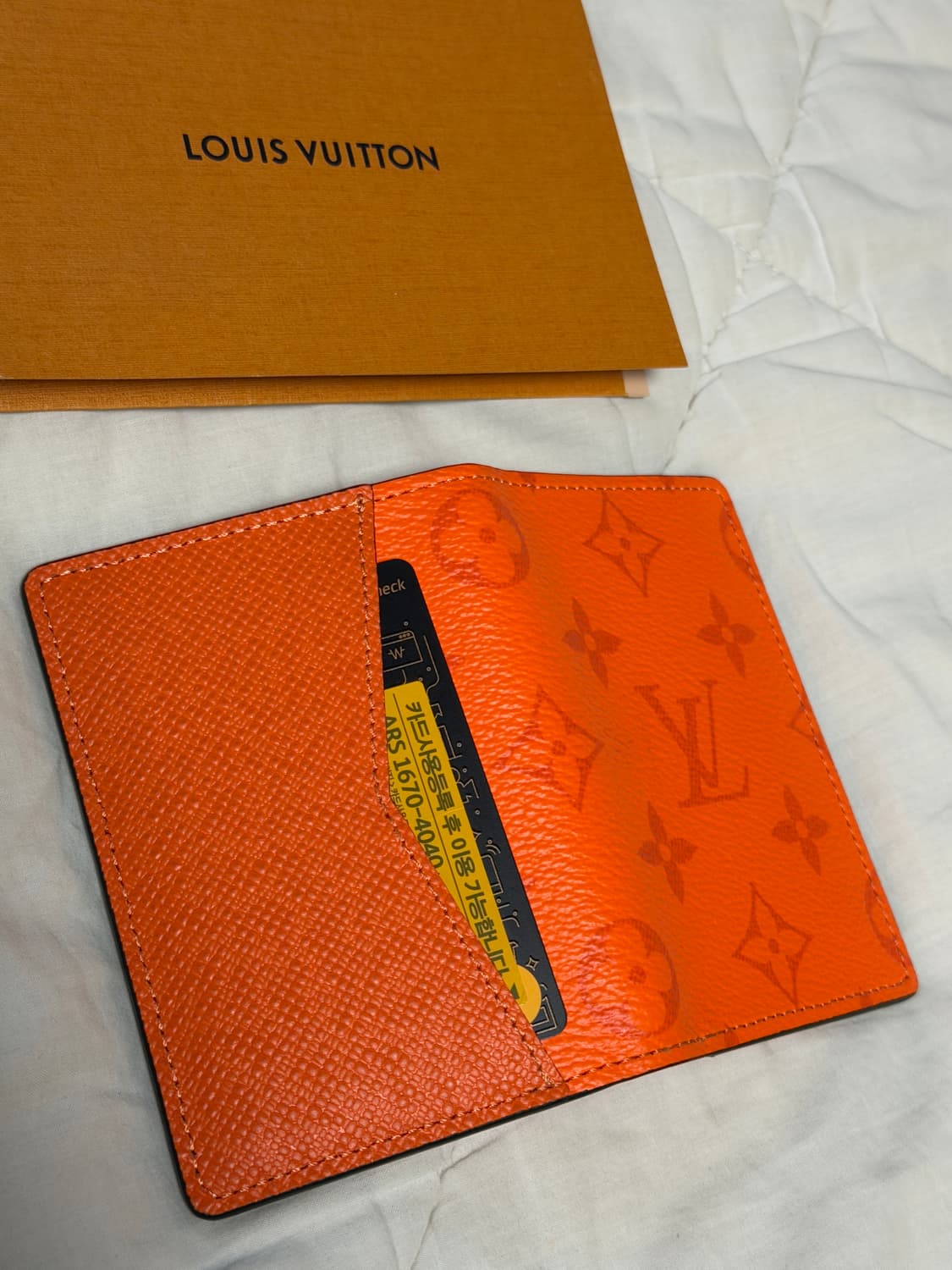 루이비통 모노그램 오거나이저 오렌지 한정핀 상품이미지4