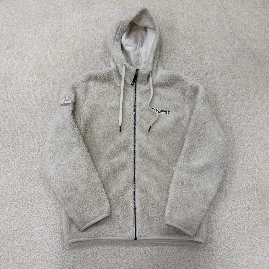 100 디스커버리 플리스 후드 자켓 0129T1 상품이미지1