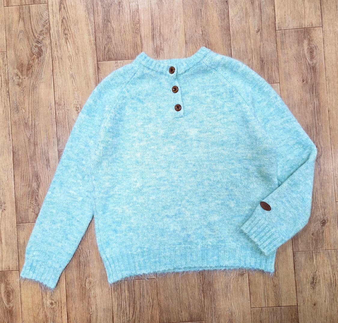 에그(egg) 버튼 니트 프리사이즈 새상품 상품이미지4