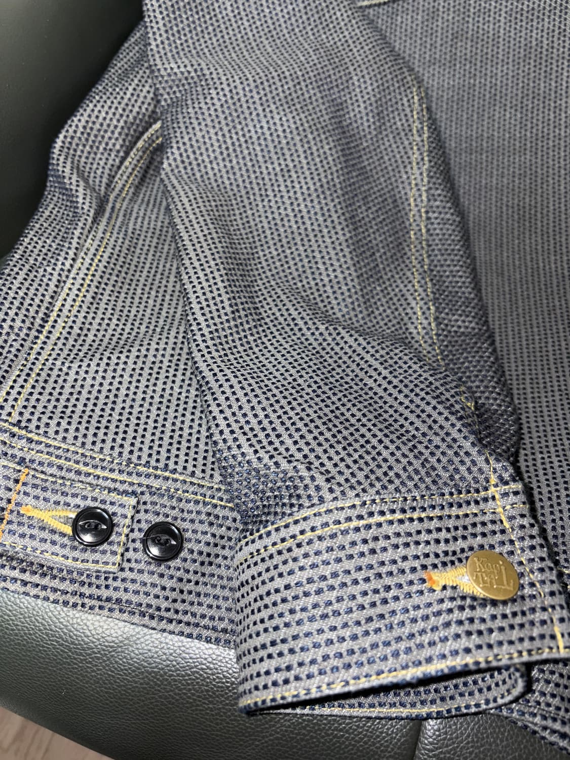 (소킹만 한 새상품)캐피탈 웨스터너 레귤러 센츄리데님 no7 48사이즈 상품이미지8