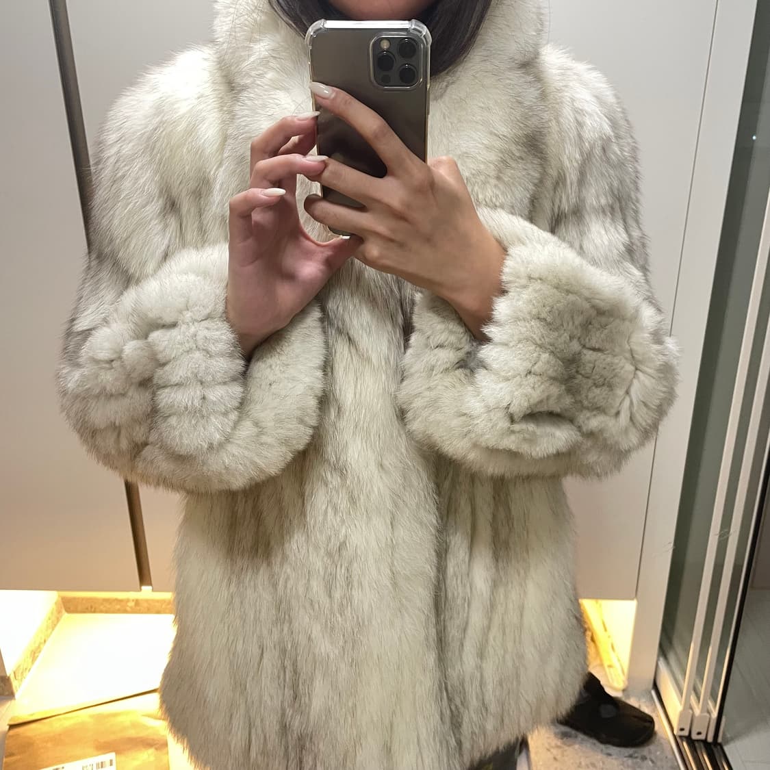 빈티지 폭스 퍼 자켓 상품이미지9