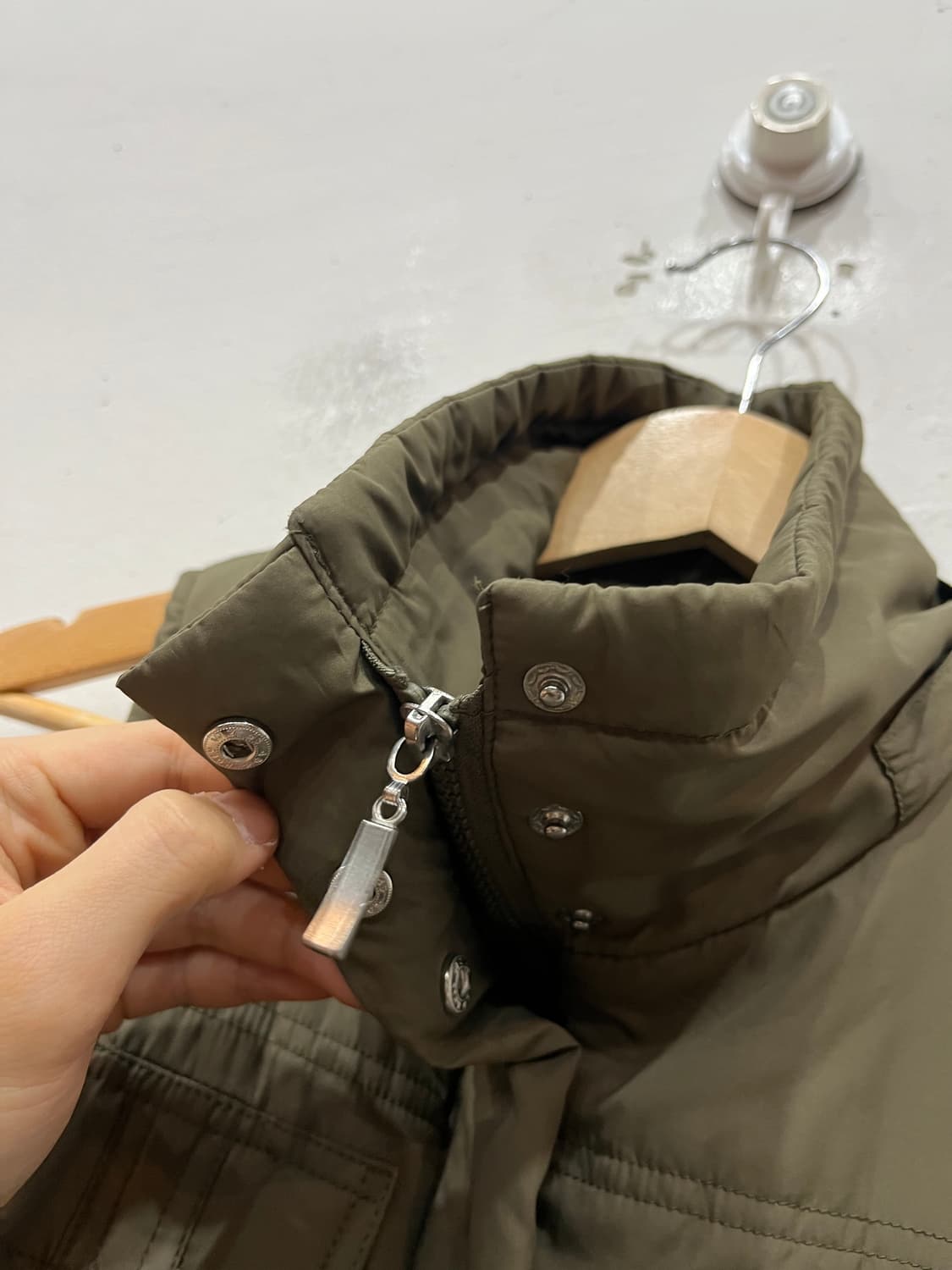 JPN 밀리터리 y2k 패딩 베스트 조끼 우먼즈 상품이미지2