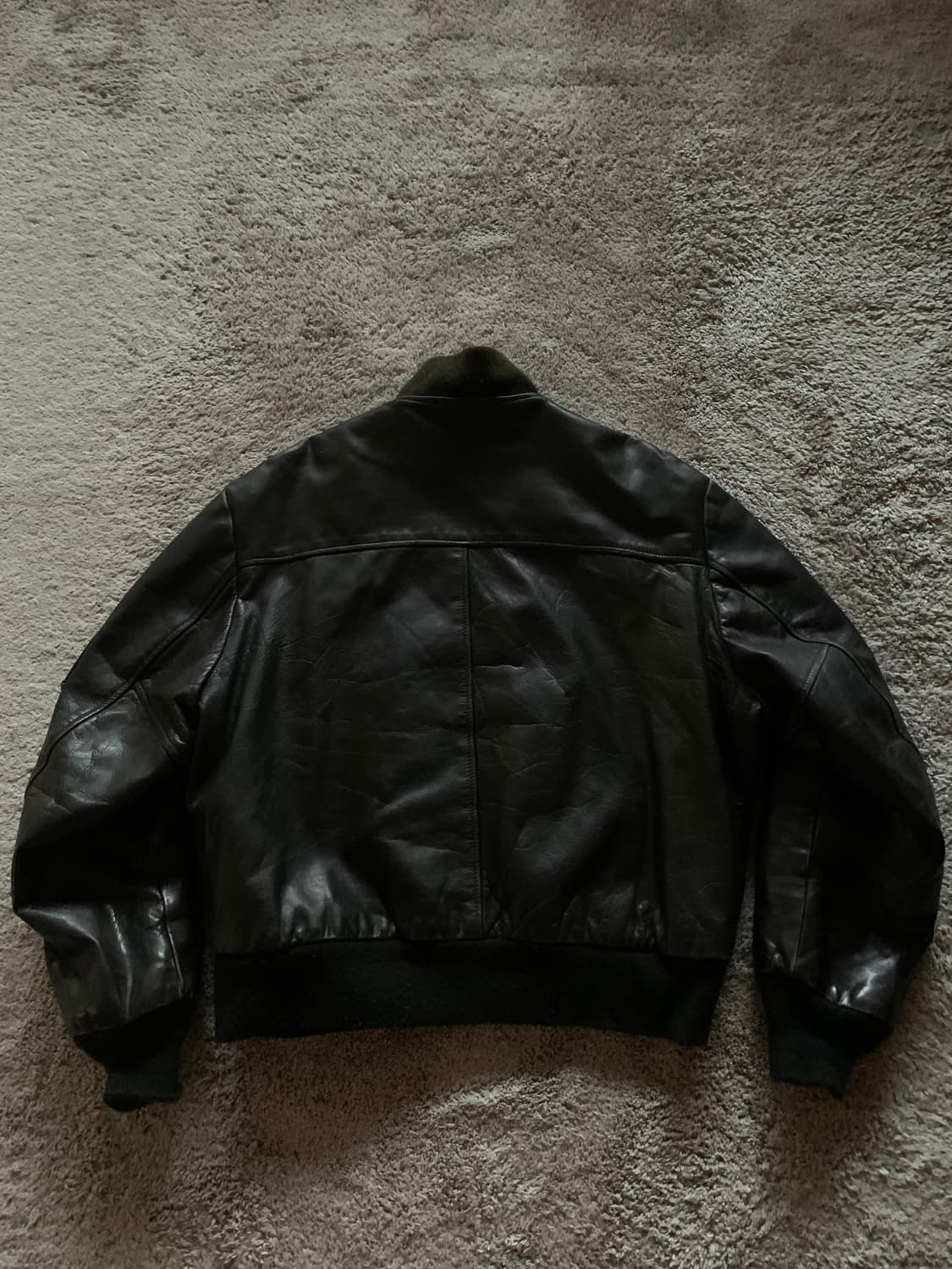 vtg schott leather ma-1 44 상품이미지2