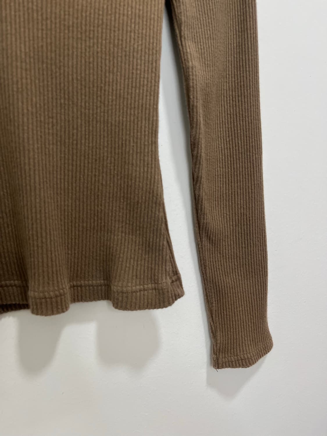 일본빈티지 락펑크 밀리터리 스터드 골지 롱슬리브 티셔츠  상품이미지5