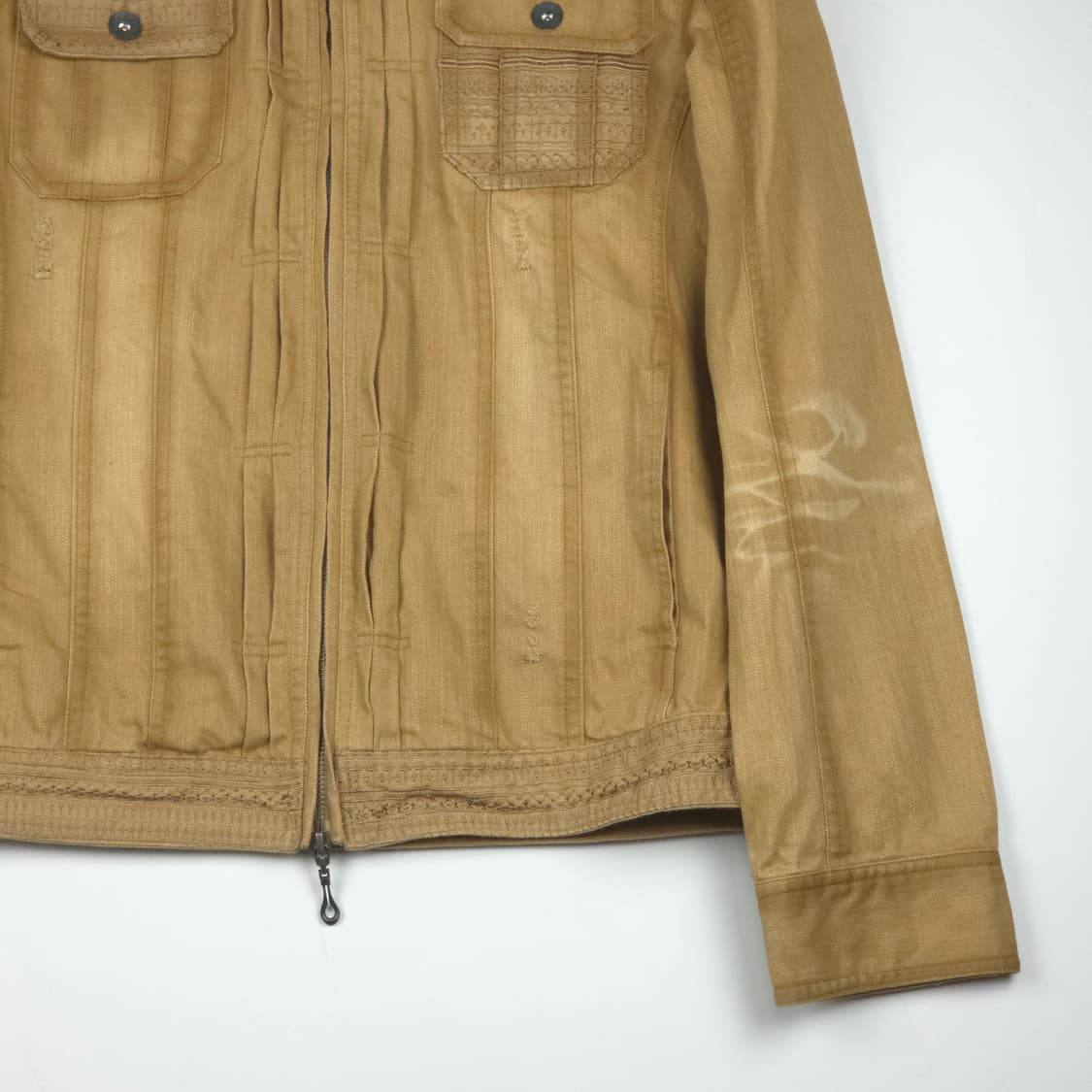 [L] Semantic Design 세만틱디자인 스티치 워싱 자켓 상품이미지2