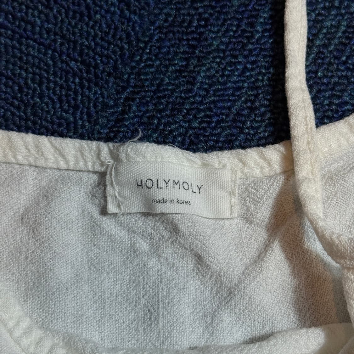 모리걸 화이트 나시 원피스 상품이미지5