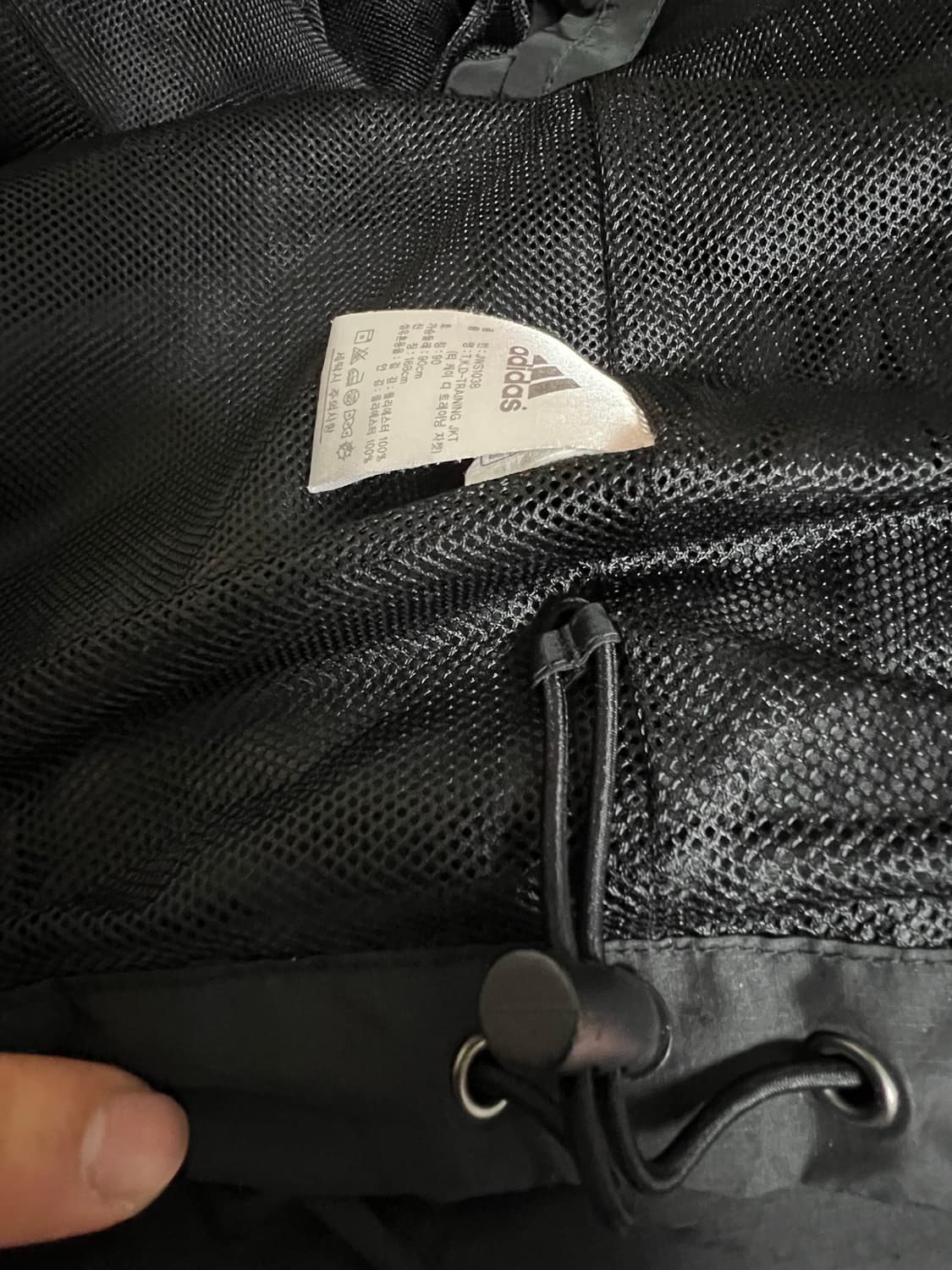 아디다스 빈티지 블랙 바람막이 상품이미지6